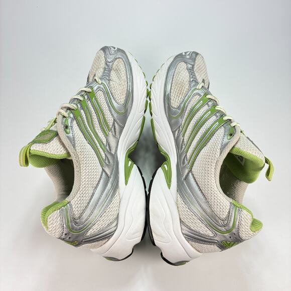 Adidas Boost Green White Lightweight Lace Up Running Shoes 772347 Womens Size 10 - Picture 7 of 10